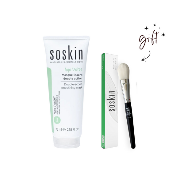 Soskin Age Detox Bundle + Mask Brush Gift
