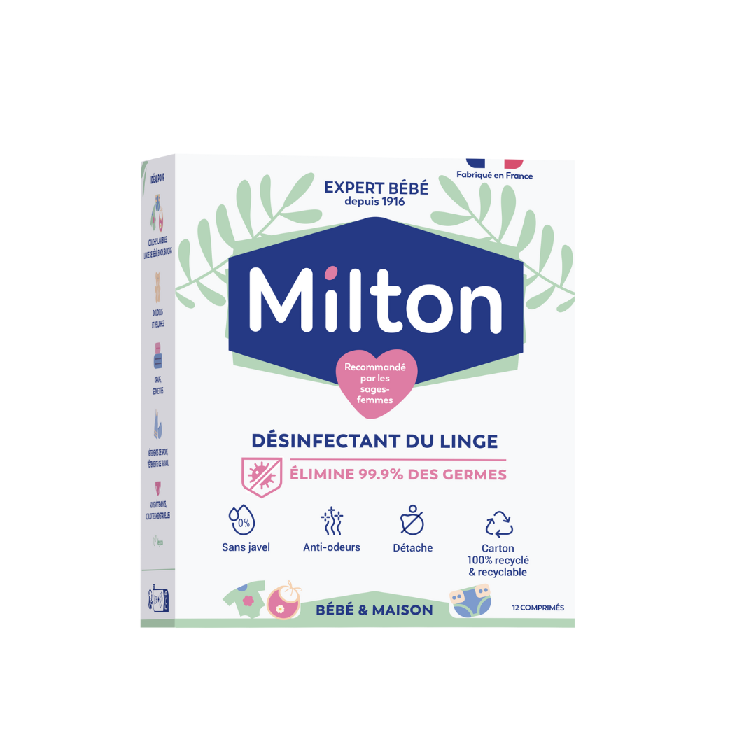 Milton Antibacterial Laundry Tablets FEEL22 LEBANON Feel22