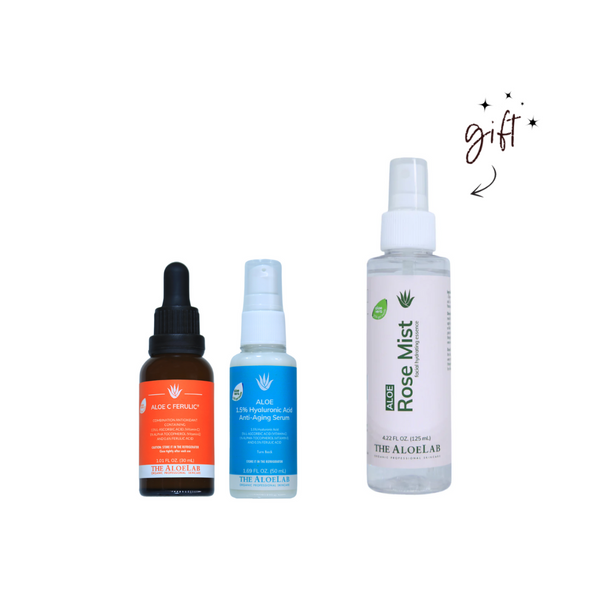 The Aloelab Look Younger Bundle + Free Rose Mist