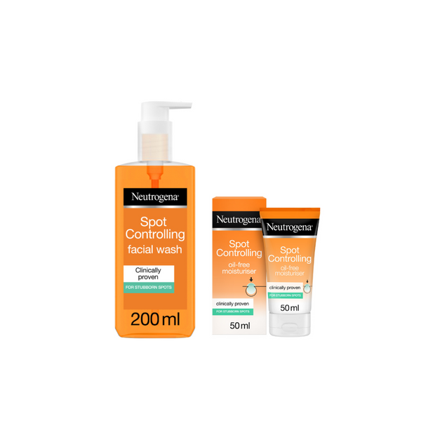 Neutrogena Oil Free Spot Controlling Bundle At 25% Off