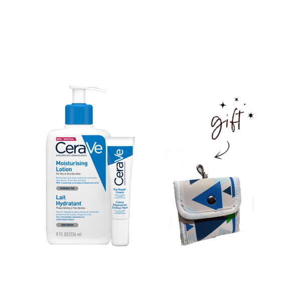 CeraVe Gentle Skin Bundle + Airpods Case Gift