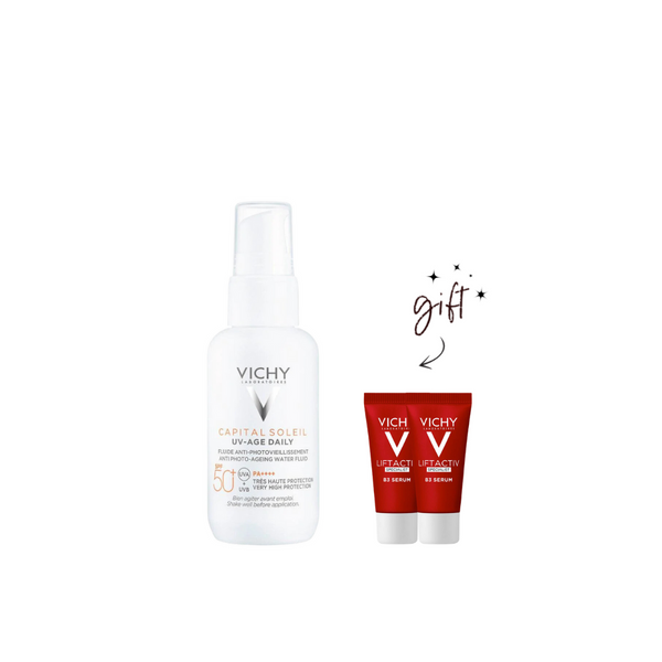 Vichy Capital Soleil UV Age Daily Bundle + Mini Gifts