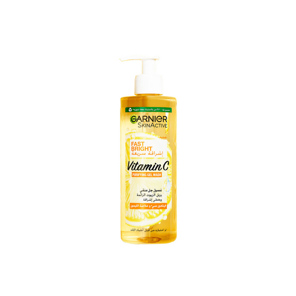 Garnier Fast Bright Face Wash With Vitamin C 400ml