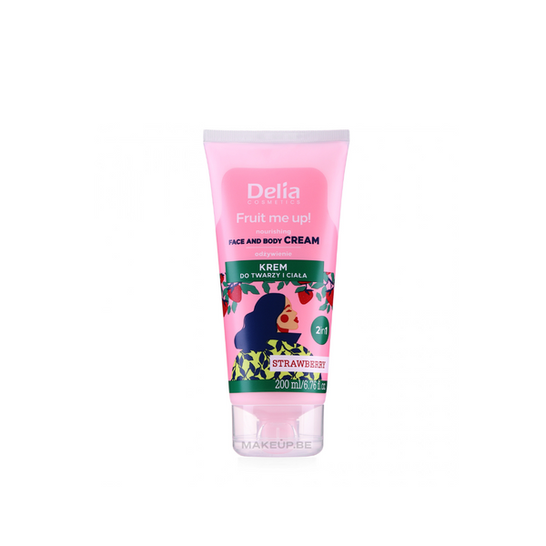 Delia Strawberry Face and Body Cream 200ml