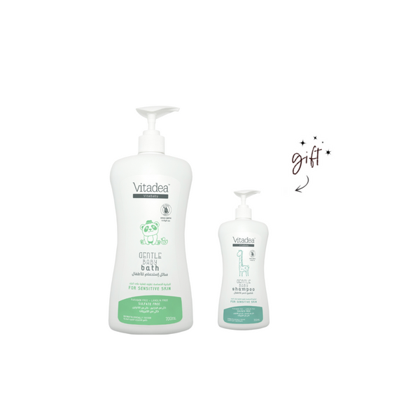 Vitadea Baby Shower Gel Bundle + Shampoo Gift