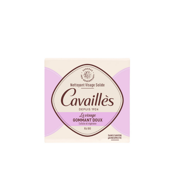 Roge Cavailles Gentle Exfoliating Solid Facial Cleanser 70g