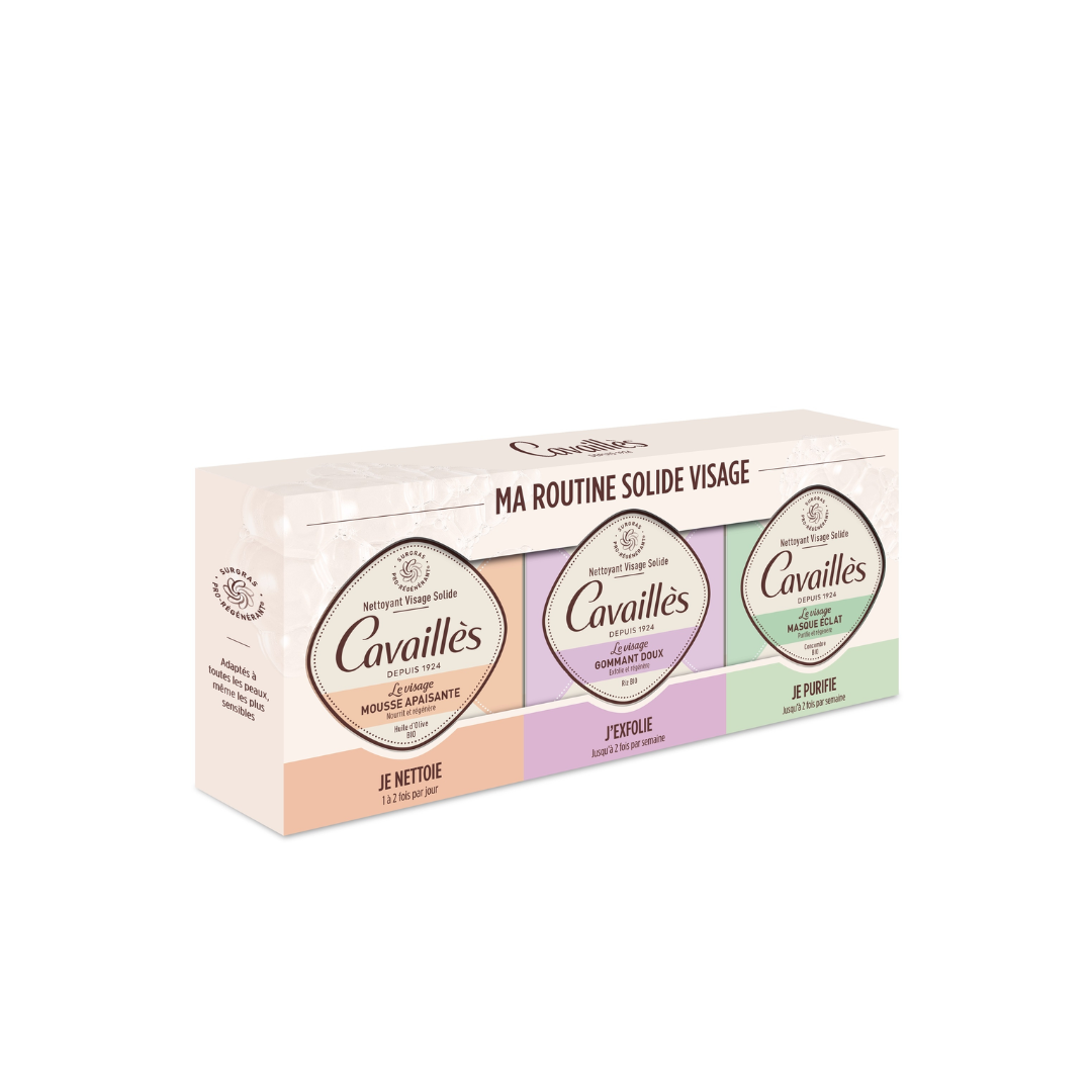 Roge Cavailles My Solid Face Routine Box 3pcs| Personal Care – Feel22