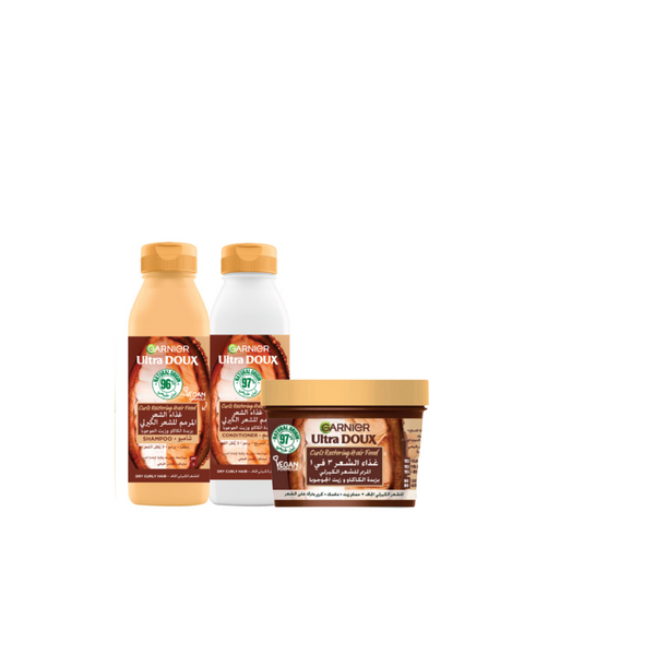 Garnier Nourished Cocoa Hair Food Bundle 10% Off + Gift