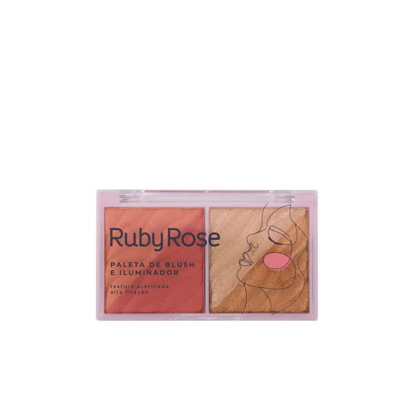 Ruby Rose Blush Palette - Passion