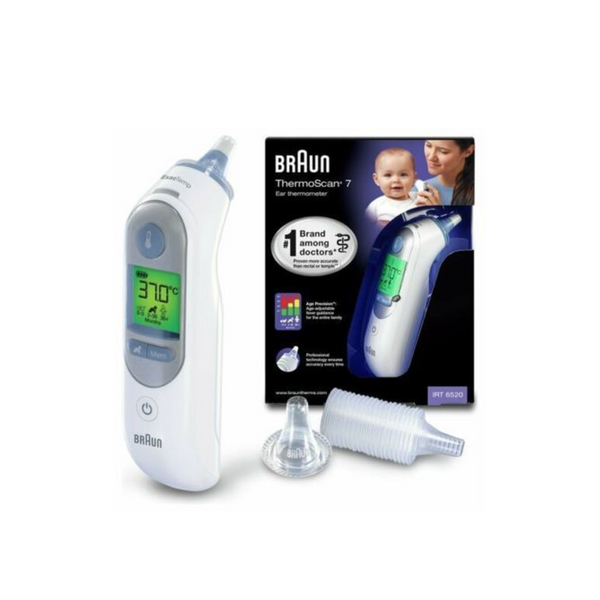 Braun 7 Digital Ear Thermometer With Age Precision