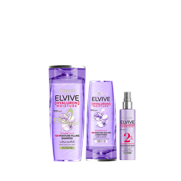 L'Oreal Paris Elvive Hyaluron Moisture Basics Bundle At 15% Off
