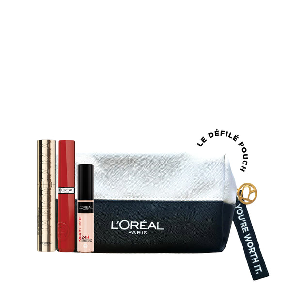 L'Oréal Paris Infallible Laque, Panorama & Infallible Bundle + Free Pouch At 25% Off