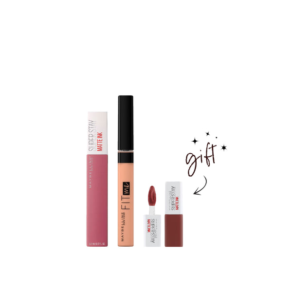 Maybelline Super Long Lasting Bundle At 15% Off + Free Mini