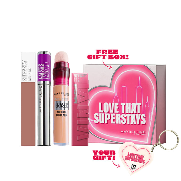 Maybelline Long Lasting Valentine Makeup Bundle At 25% Off