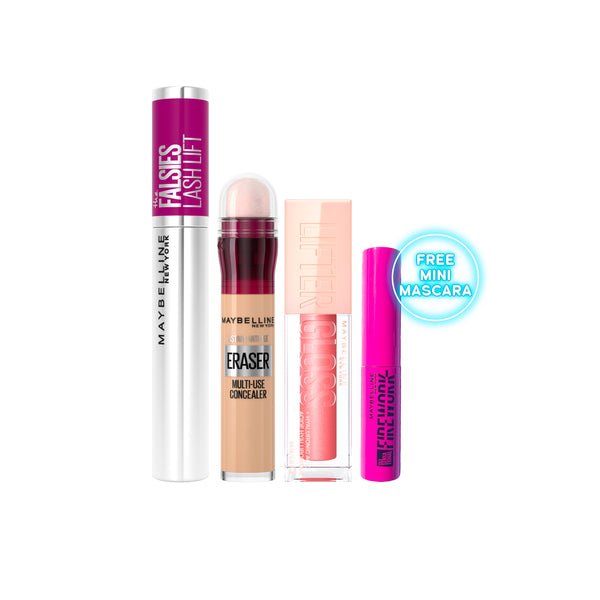 Maybelline Fire Look Black Friday Bundle + Free Mini Mascara At 35% Off