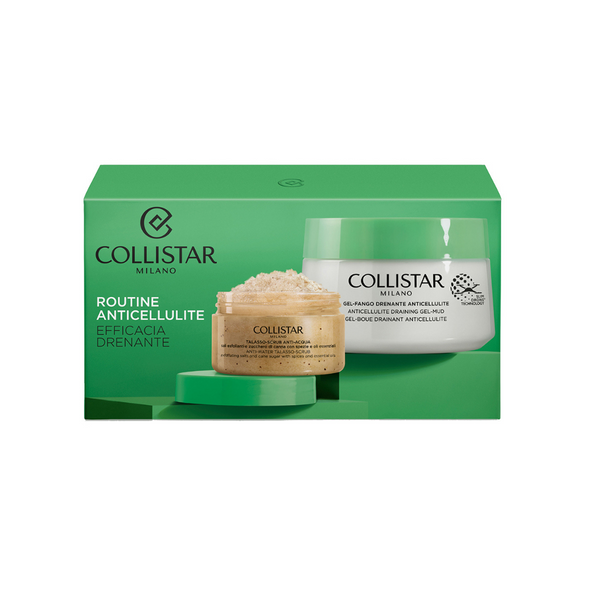 Collistar Set Antiwater Scrub 150g + Draining Gel Mud 400ml