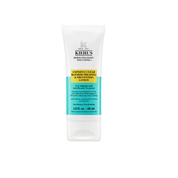 Kiehl's Expertly Clear Moisturizer Full Face Acne Treatment 60ml