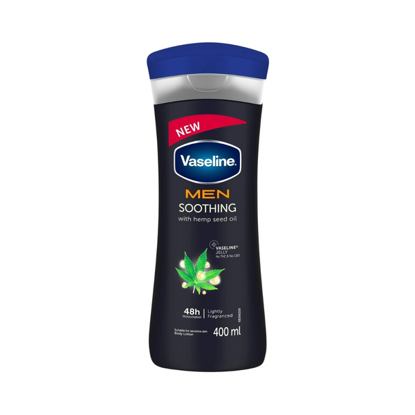 Vaseline Men Lotion Soothing 400ml