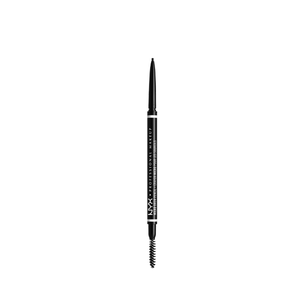 NYX Professional Makeup Micro Brow Pencil, Ultra-Fine, Dual-Ended, Precise Eyebrow Pencil with Retractable Tip and Spoolie Brush
