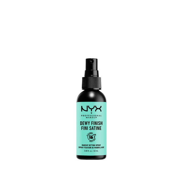NYX Professional Makeup Dewy Finish, Lightweight and Extends Makeup Wear Up to 16 hours, Makeup Long Lasting Setting Spray - 02, Dewy Finish 60ml