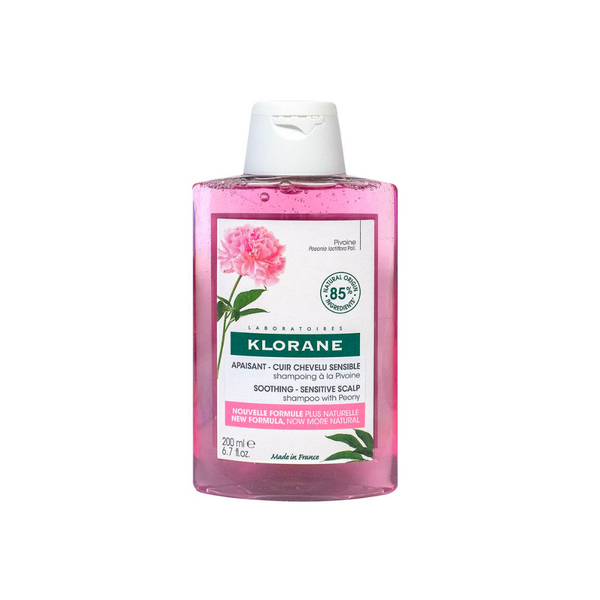 Klorane Shampoo With Peony For Sensitive And Irritated Scalp 200ml