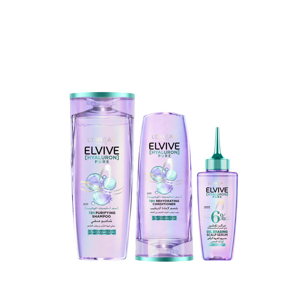 L'Oréal Paris Elvive Hyaluron Pure Full Range Bundle + Free Gift