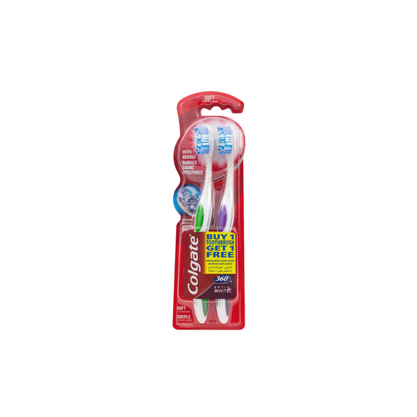 Colgate 360 Advanced Optic White Soft Toothbrush Offer 20% Off