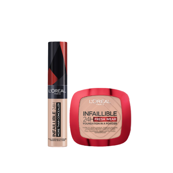 L'Oréal Paris Infaillible Essentials Bundle + Free Gift At 20% Off