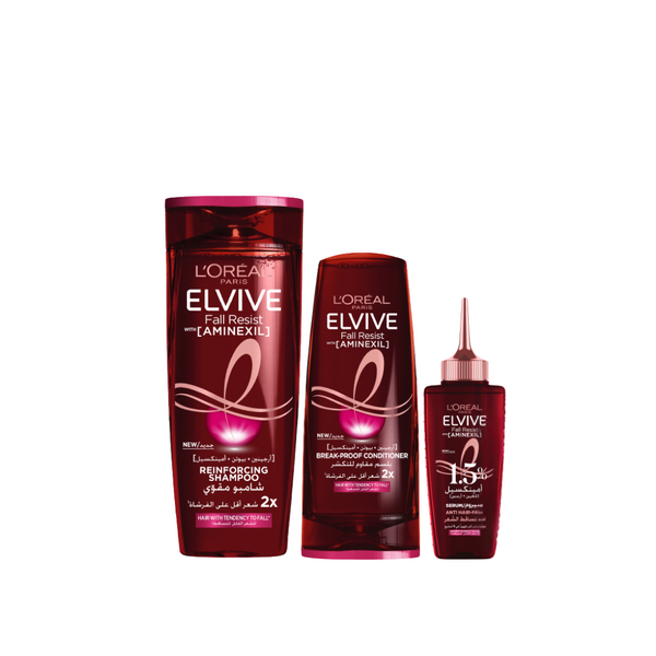 L'Oréal Paris Elvive Fall Resist Full Routine Bundle + Free Gift At 20% Off