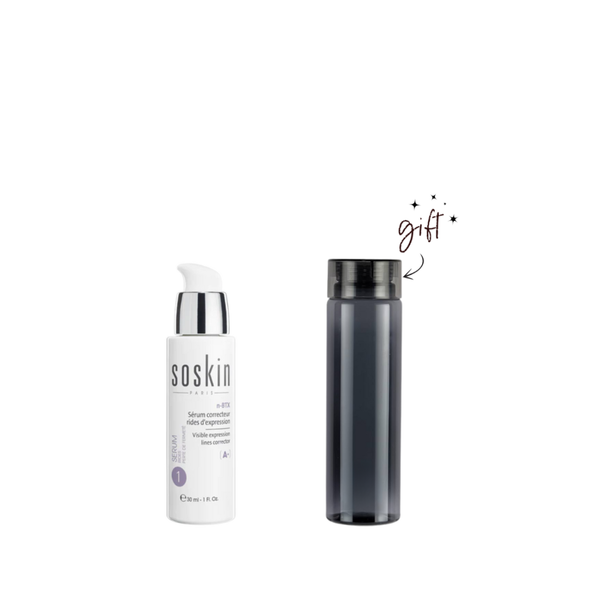 Soskin nBTX Tightening Serum + Free Water Bottle Bundle