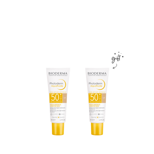 Bioderma Photoderm Aquafluid Tinted Spf 50+ Buy 1 Get 1 Bundle