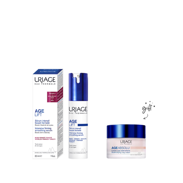 Uriage Age Lift Smoothing Serum + Free Mask Bundle