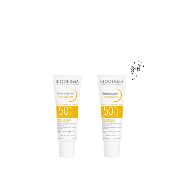 Bioderma Photoderm Aquafluid Spf 50+ Buy 1 Get 1 Bundle