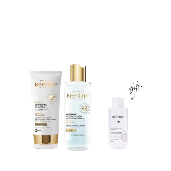 Beesline Whitening Facial Bundle + Free Micellar