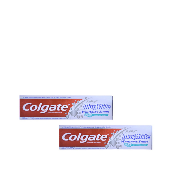 Colgate Max White Whitening Toothpaste Duo Bundle At 25% Off