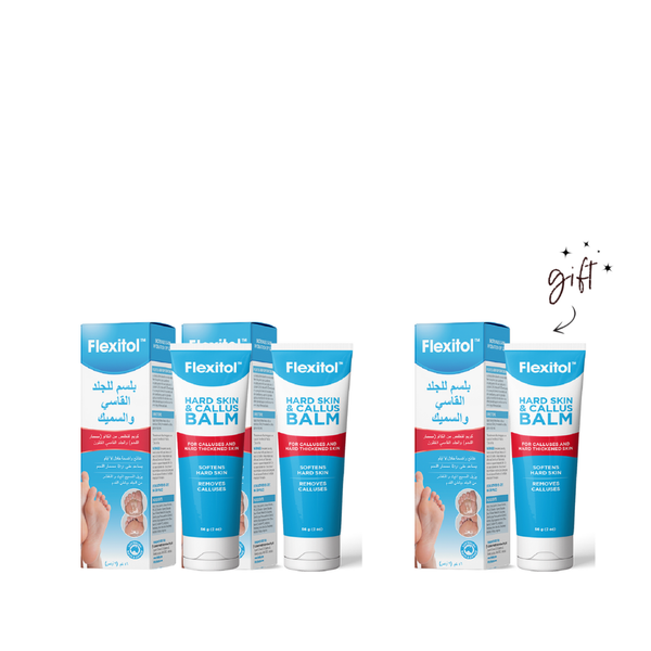 Flexitol Hard Skin and Callus Balm Buy 2 Get 1 Bundle