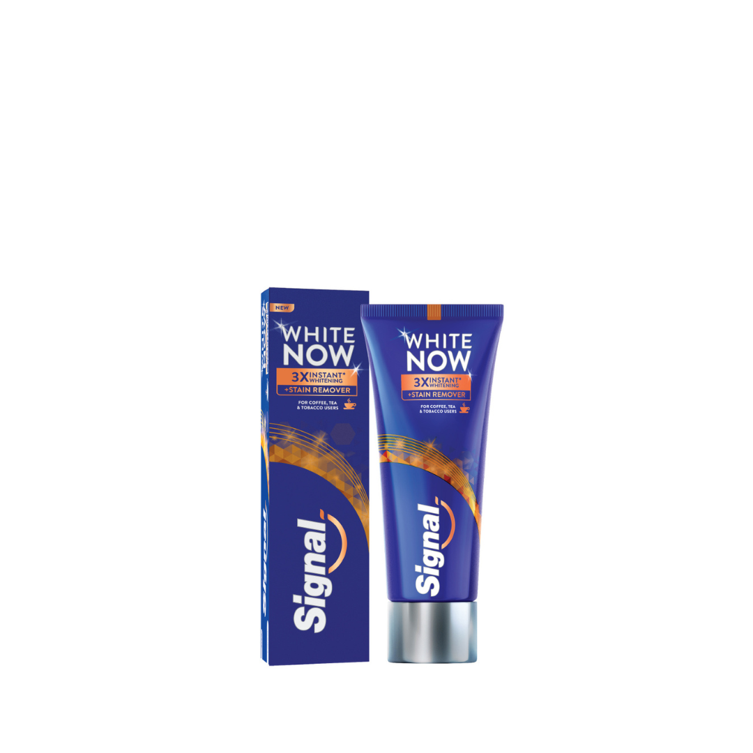 Signal Toothpaste White Now Stain Remover 75ml| Oral Care – Feel22