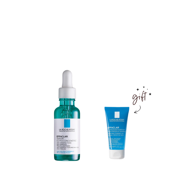 La Roche-Posay Effaclar Acne Serum + Free Gel Bundle