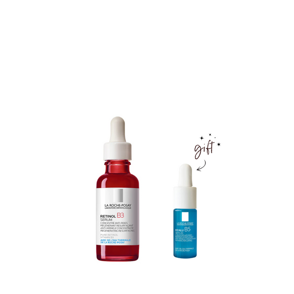 La Roche-Posay B3 Retinol Serum + Free B5 Serum Bundle