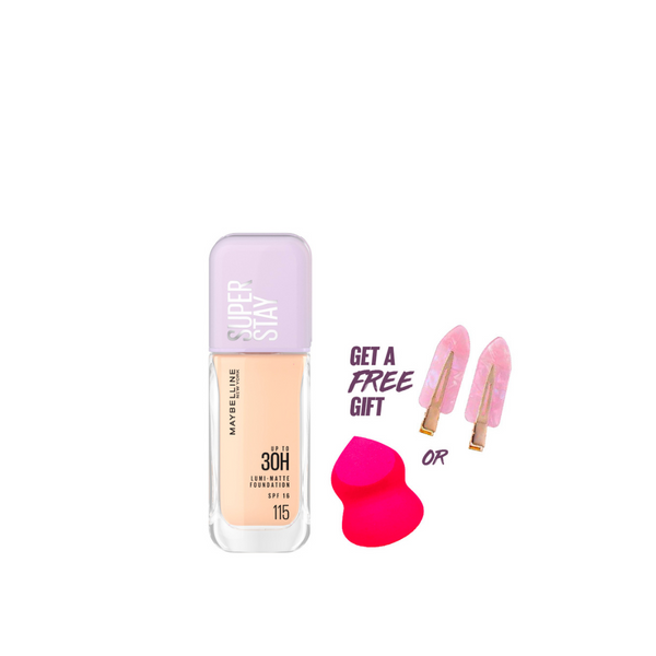 Maybelline Lumi Matte Foundation + Free Gift Bundle