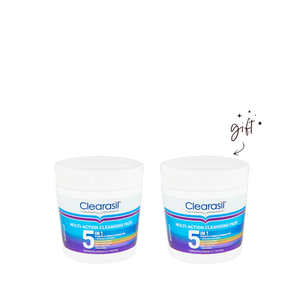 Clearasil Ultra 5 in 1 Cleansing Pad Buy 1 Get 1 Bundle