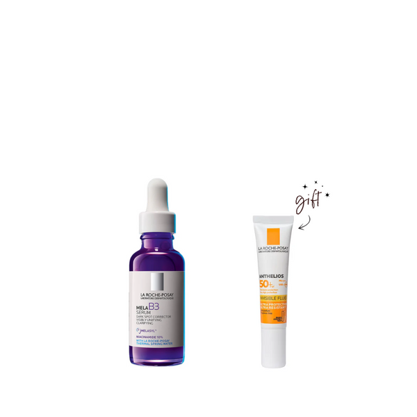 La Roche-Posay Mela B3 Serum + Free Sunscreen Bundle