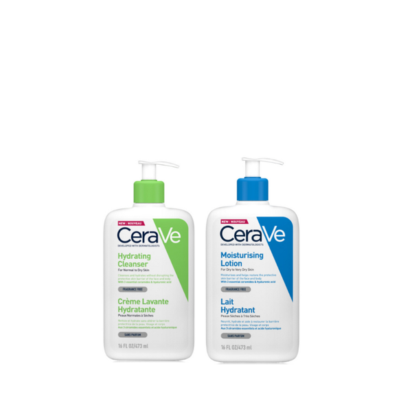 CeraVe Hydrating Cleanser & Lotion Bundle At 25% Off