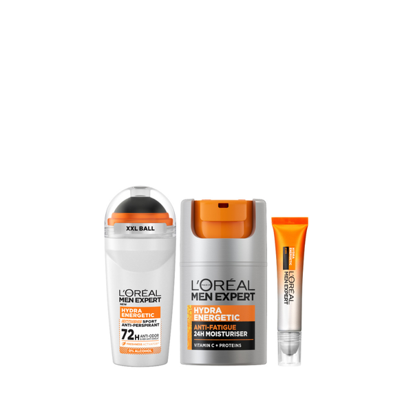 L'Oréal Paris Men Expert Hydra Energetic Roll Bundle At 30% Off