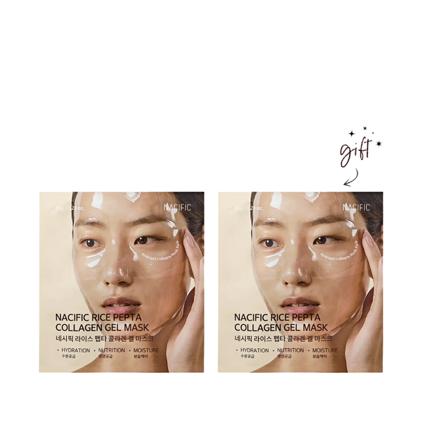 Nacific Rice Pepta Collagen Gel Mask Buy 1 Get 1 Bundle