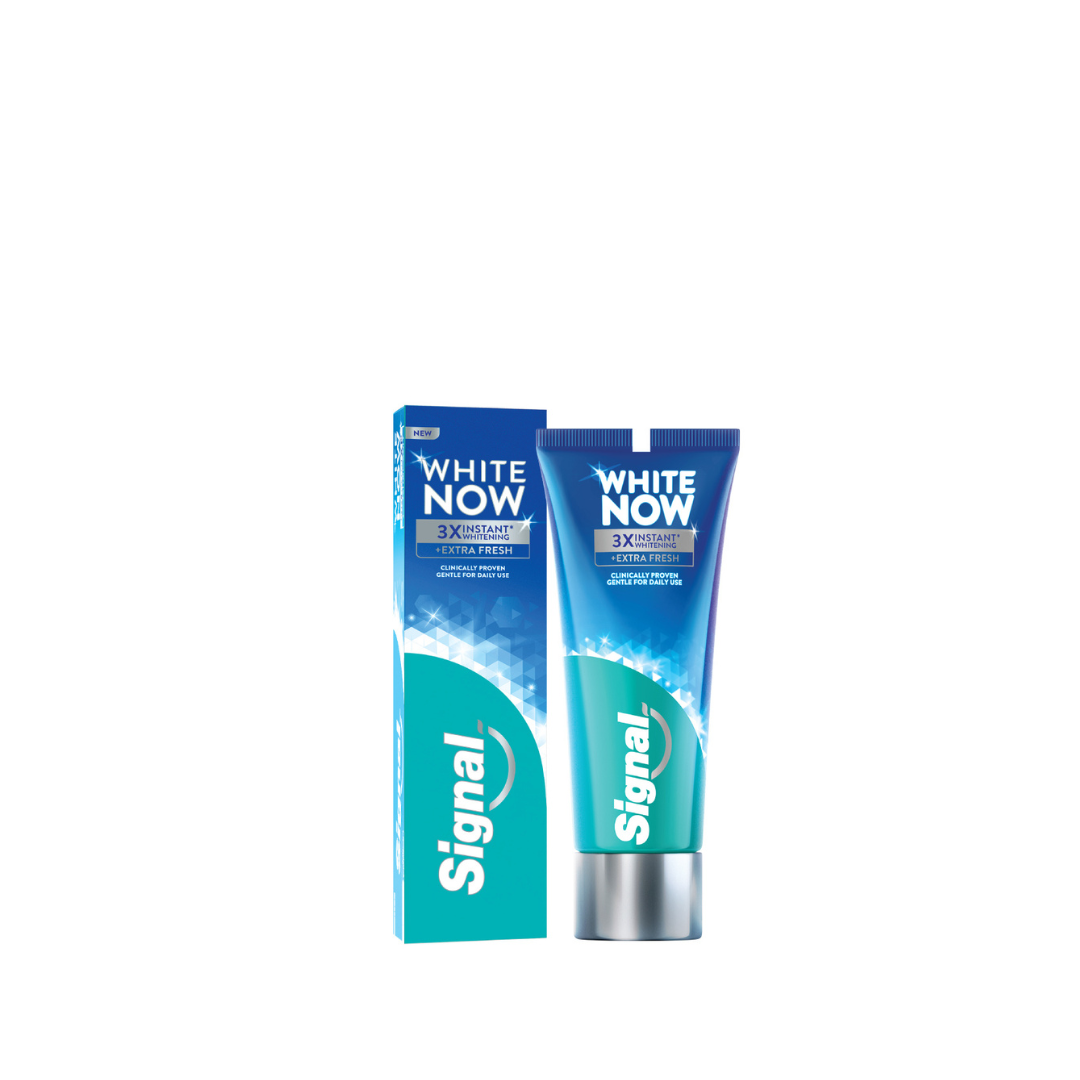 Signal Toothpaste White Now Extra Fresh 75ml| Oral Care – Feel22