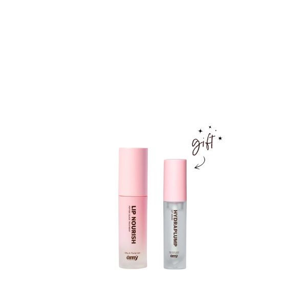 Amy Cosmetics Lip Nourish Peptide Glaze Treatment Buy 1 Get Serum Bundle