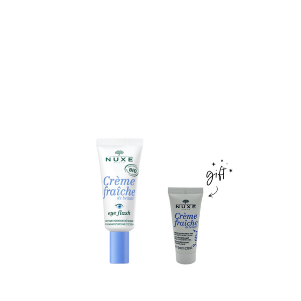 Nuxe Creme Fraiche Eye Cream + Free Mask Bundle