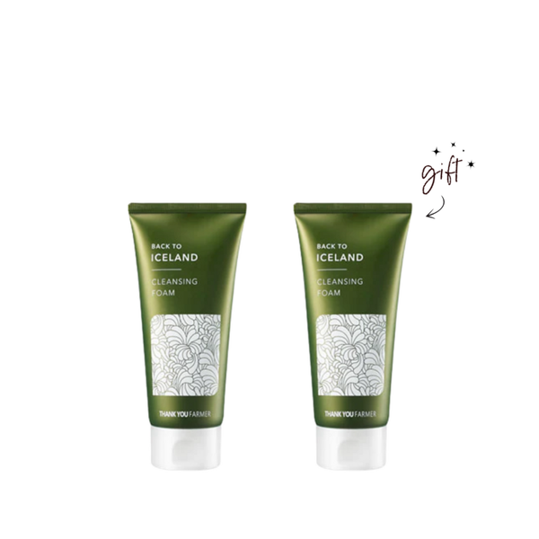 Thank You Farmer Back To Iceland Cleansing Foam Buy 1 Get 1 Bundle