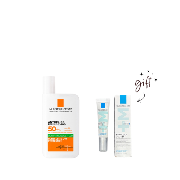 La Roche-Posay Anthelios UVMune + Free Mini Effaclar Bundle